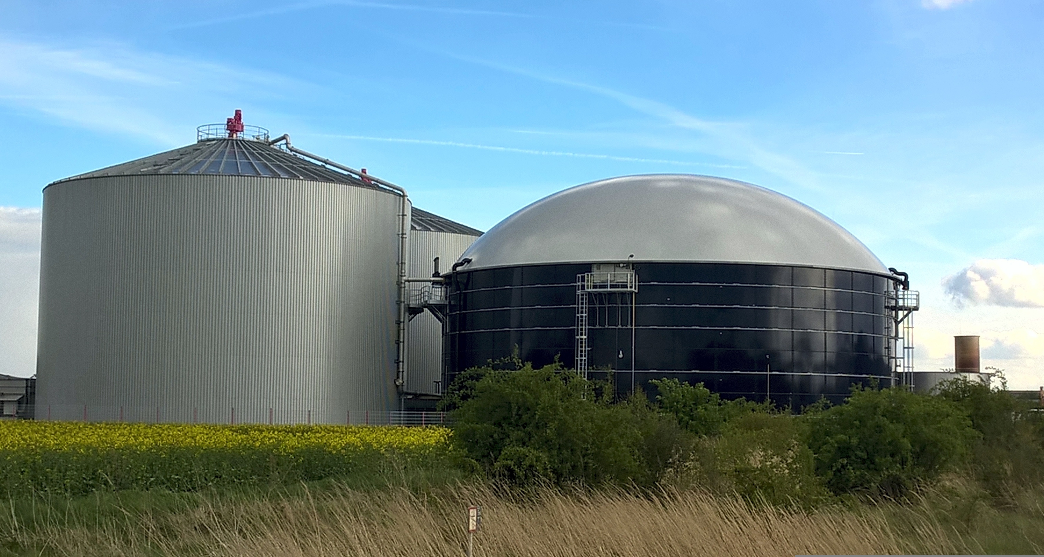 Biogasraffinaderi, foto Pixabay