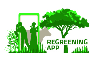 The Regreening App is available from the Google Play Store.