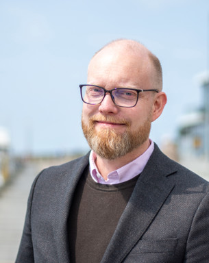 Porträttfoto av Johan A. Stenberg