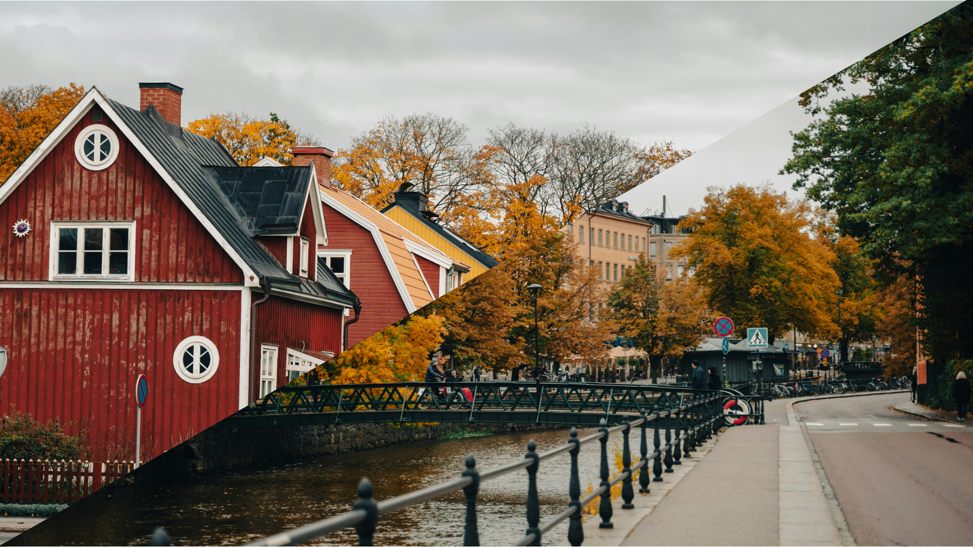 Bild som visar motsättningar mellan stad och land
