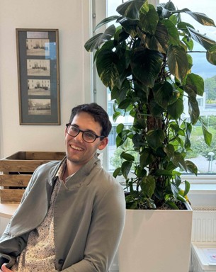 Porträttfoto av Max Engström