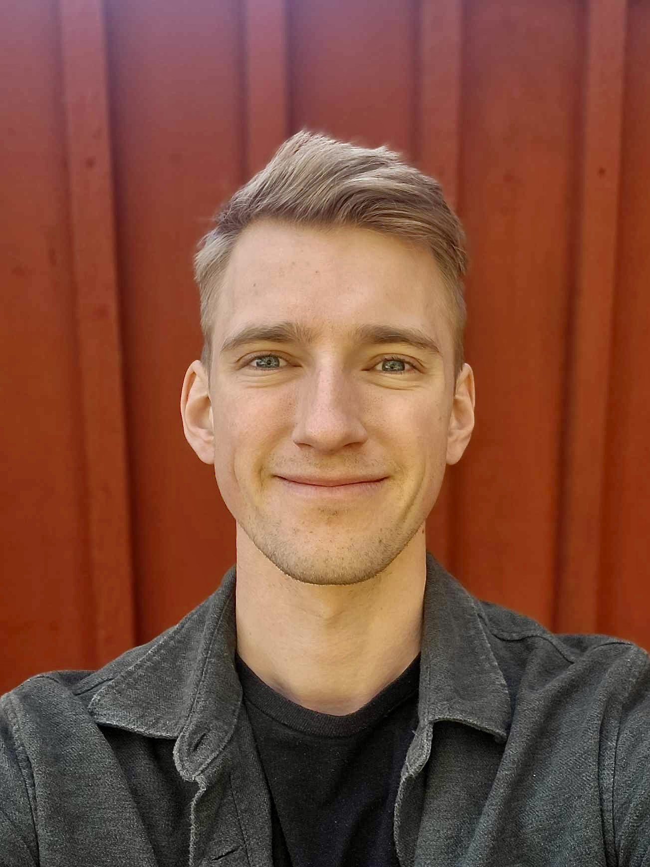 Porträttfoto av Isak Ingerholt