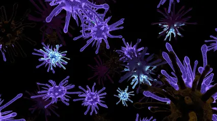 AI generated picture on virus