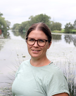 Porträttfoto av Sara Erling