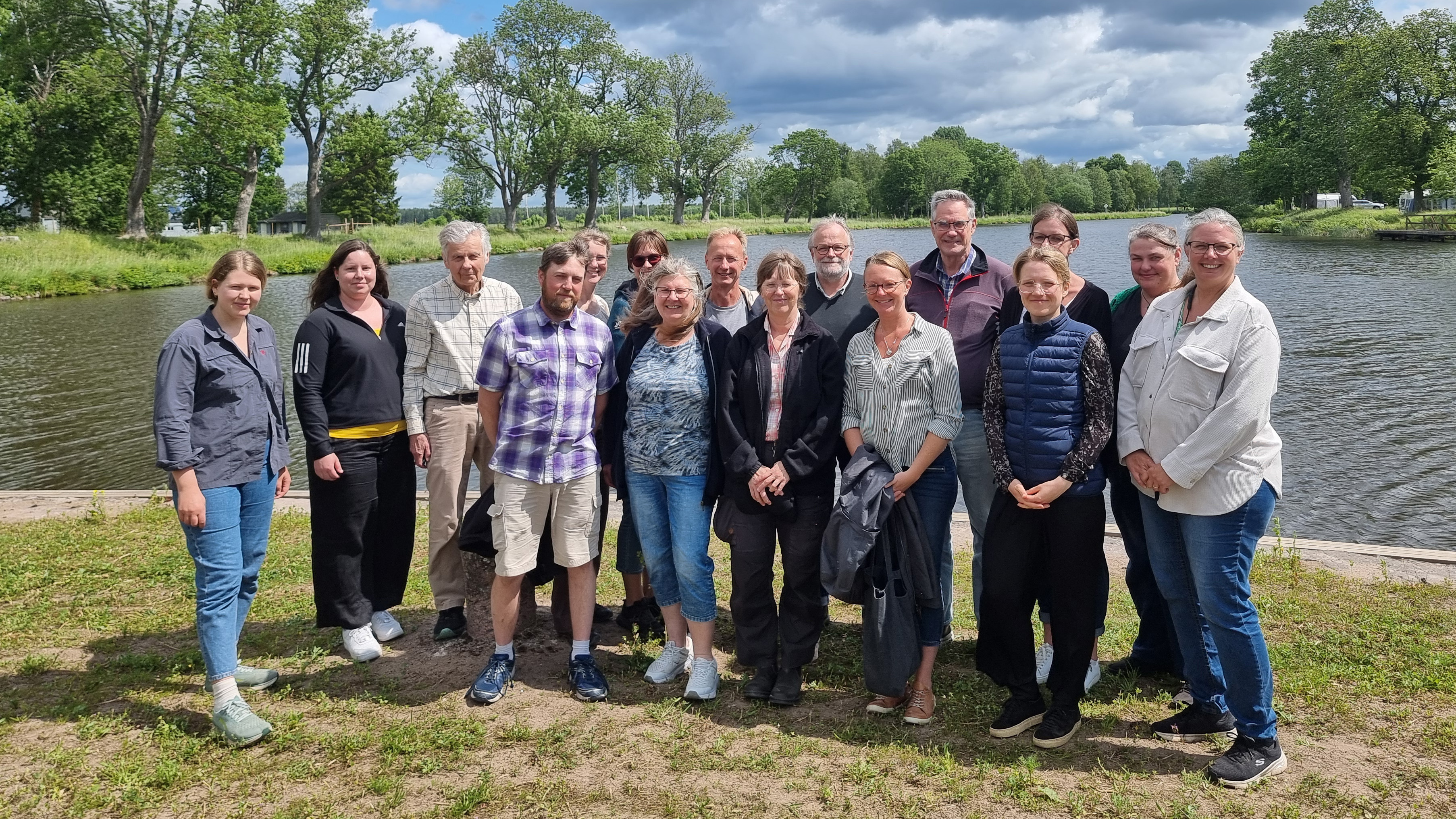 En gruppbild på forskarna som arbetar med forskning inom nöt- och lammköttsproduktion. 