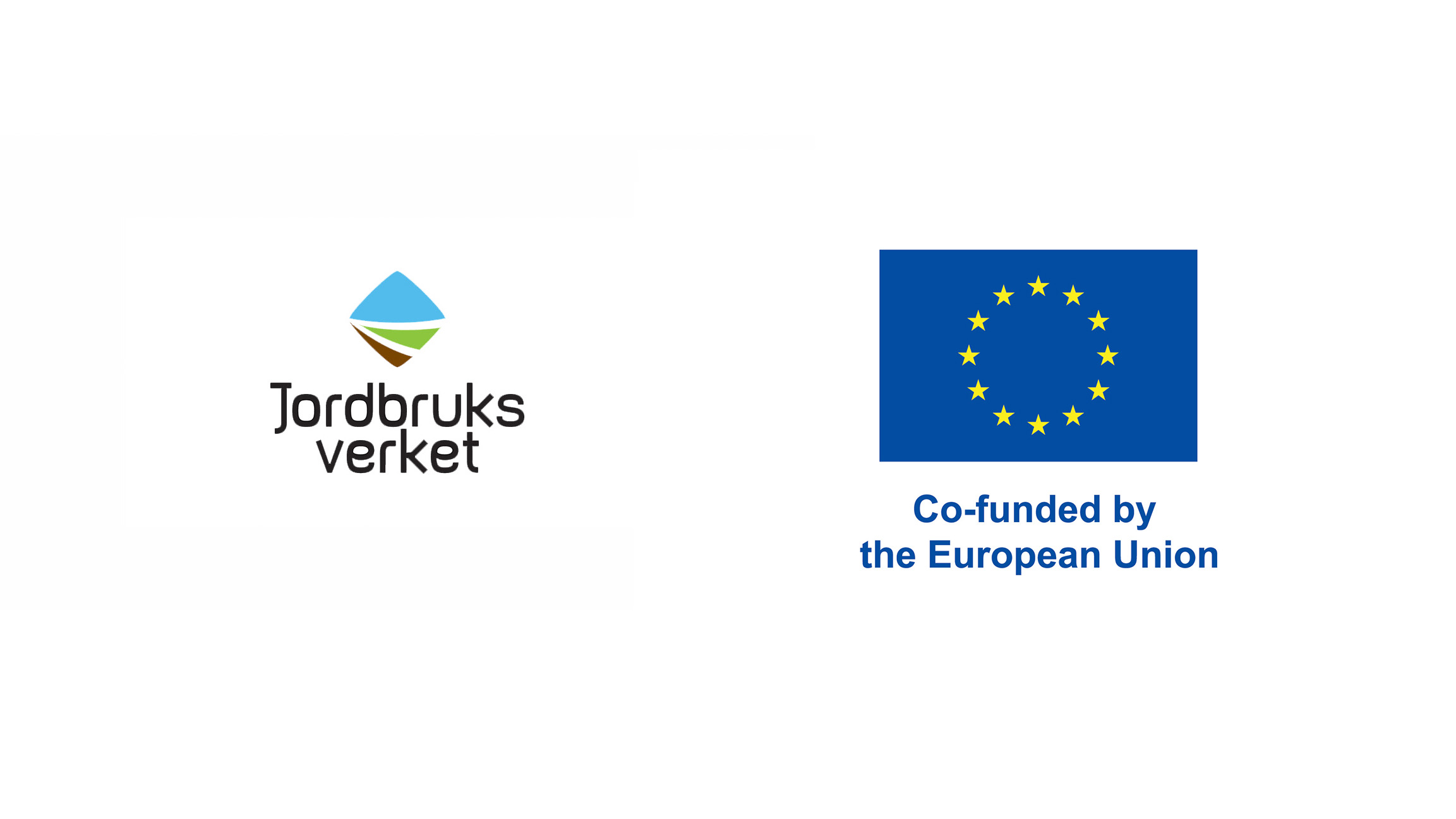 SJV logo and "Co-funded by EU" logo with EU flag.