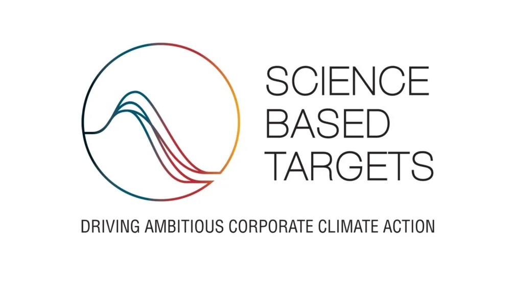 Logotyp för Science Based Targets initiative (SBTi)