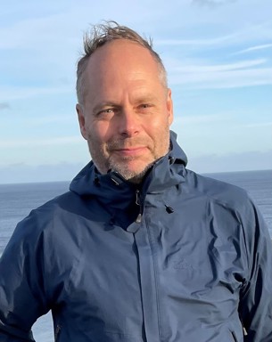 Porträttfoto av Emil Sandström