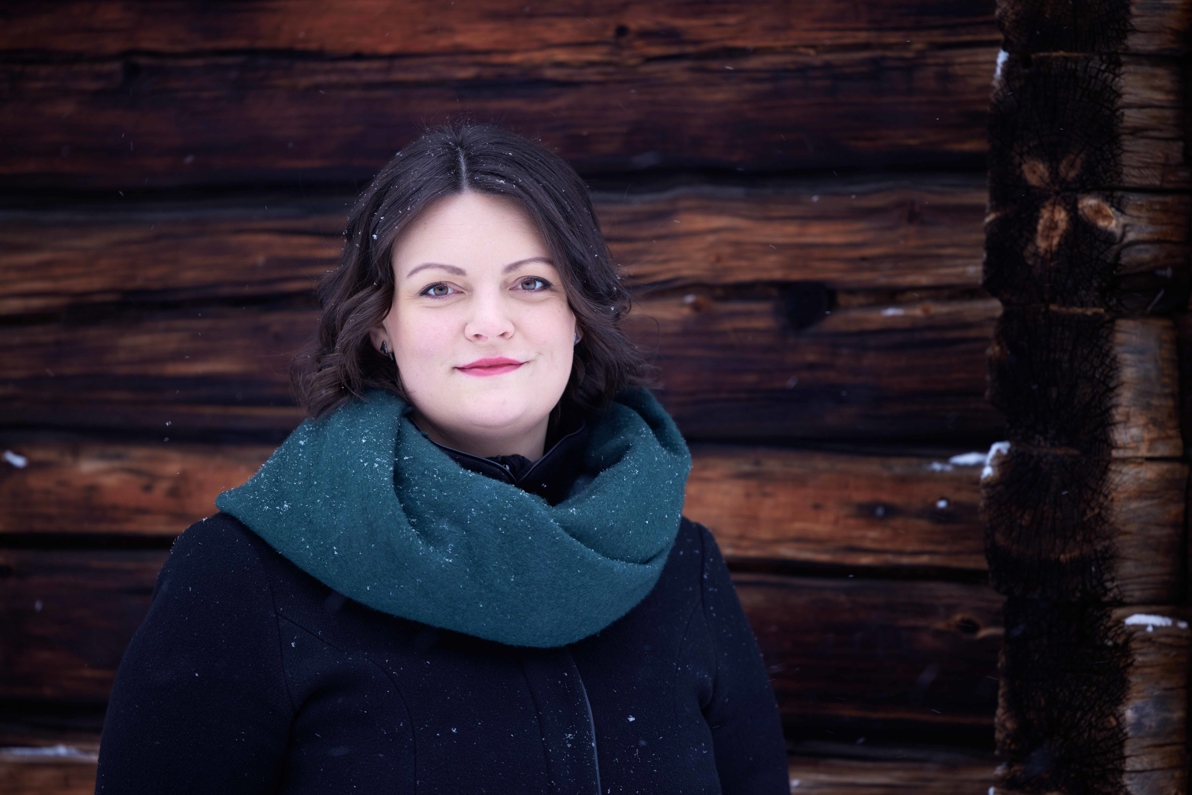 porträtt på en kvinna