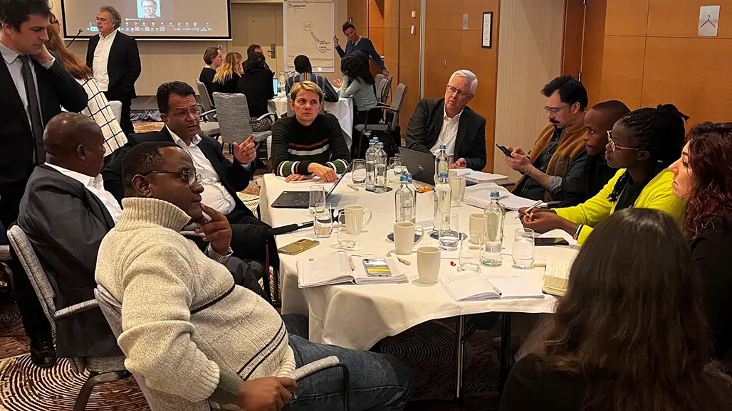 Group discussions focused on multistakeholder networks during the Science policy Lab in Brussels.