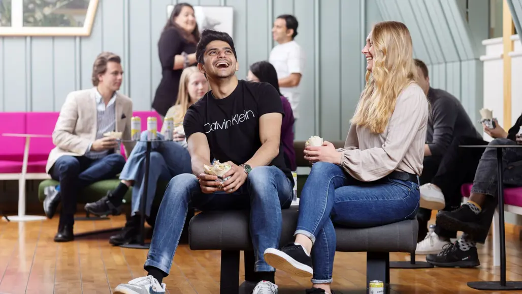 Students at Campus Umeå