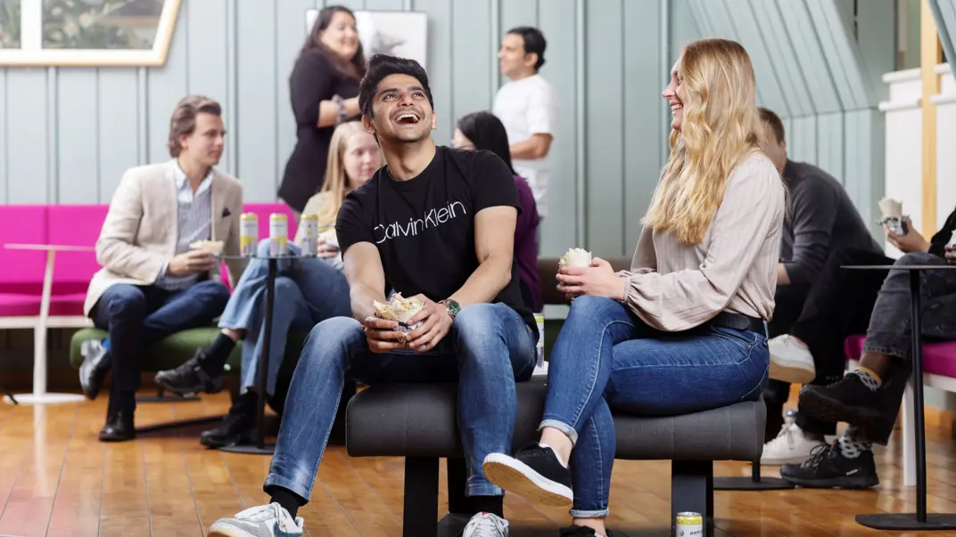 Students at Campus Umeå