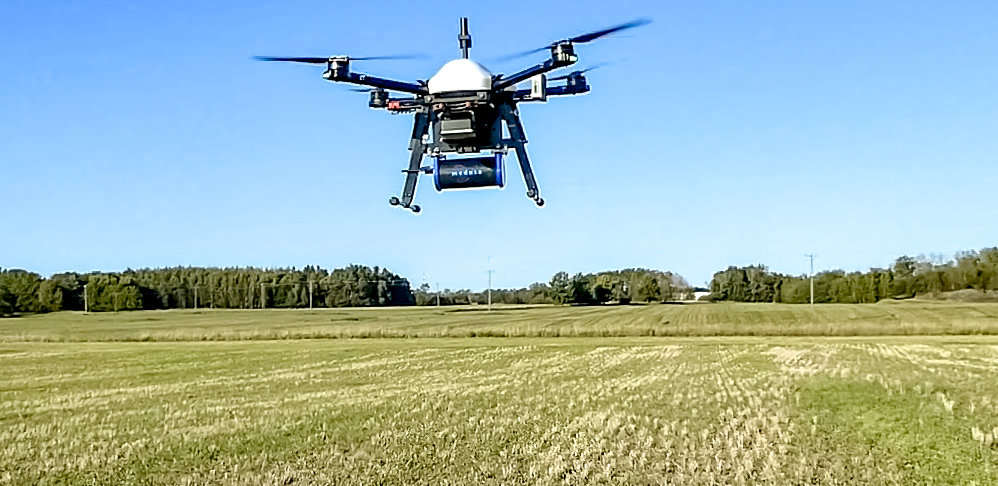 Drönare med gammasensor