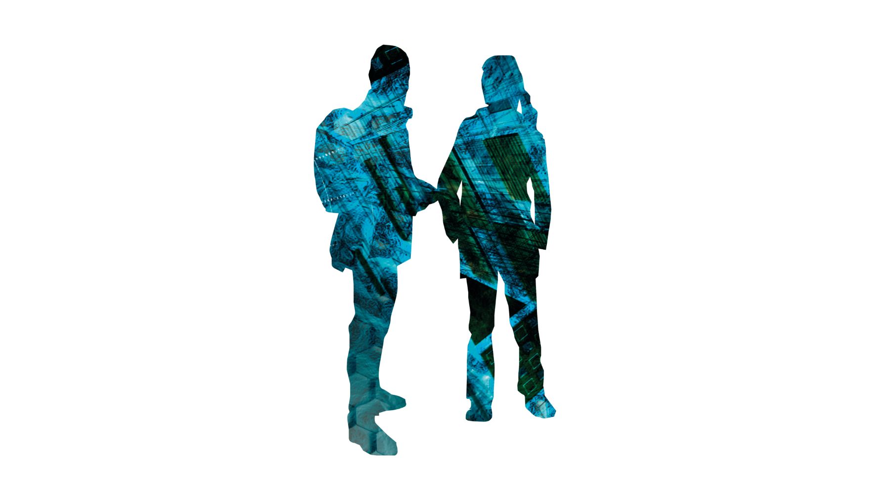 Illustration of two persons