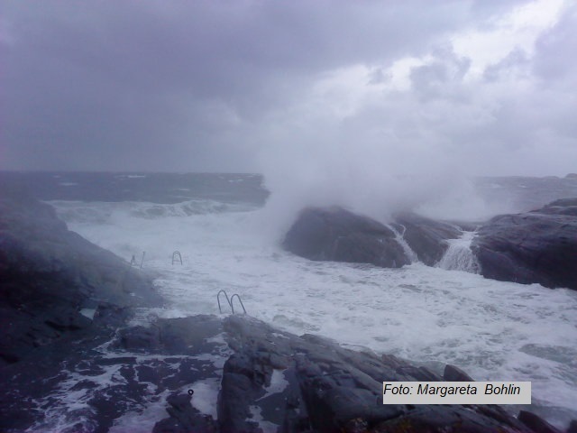 Storm på Åstol. Fotograf: Margareta Bohlin