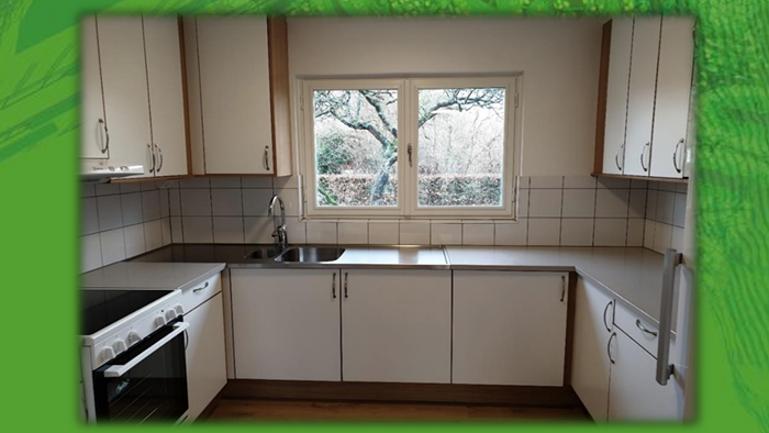 Kitchen interior in Ebbas, Kungsgårdsvägen 6