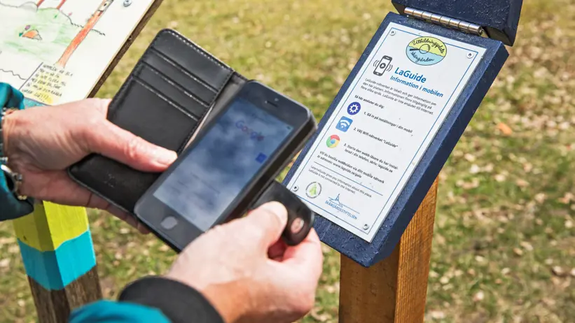 Guidning med mobiltelefonen