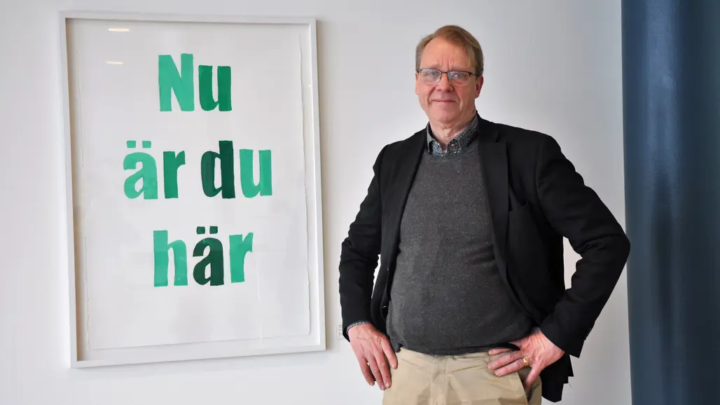 Porträtt på Svante Winberg