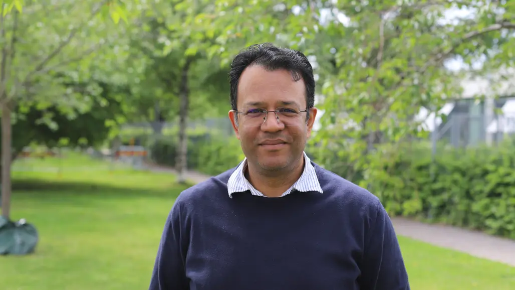 Associated professor Dr Kartik Baruah at SLU