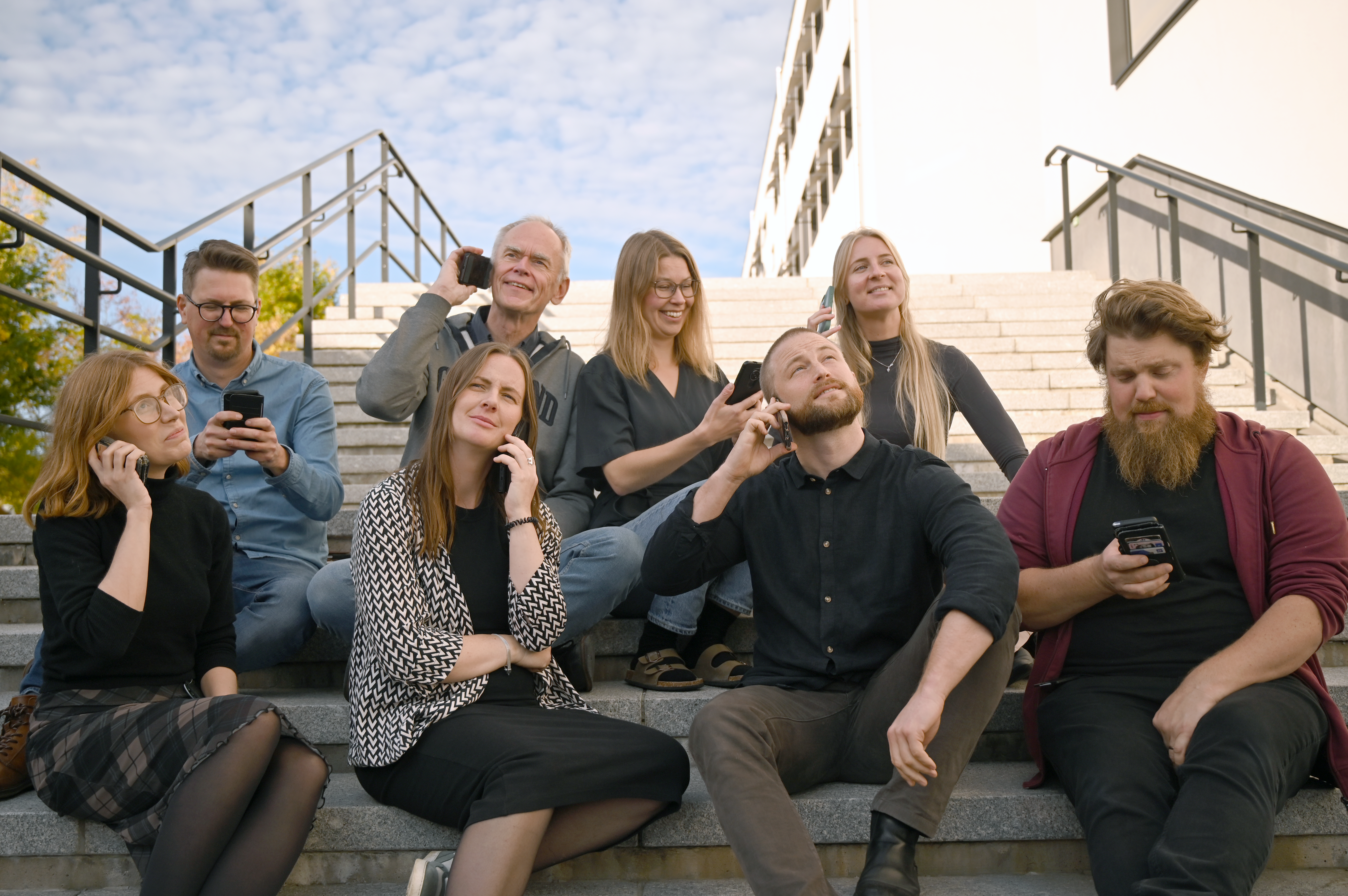 Arbetsgruppen inom Uppdrag landsbygd. Foto: David Halim, SLU