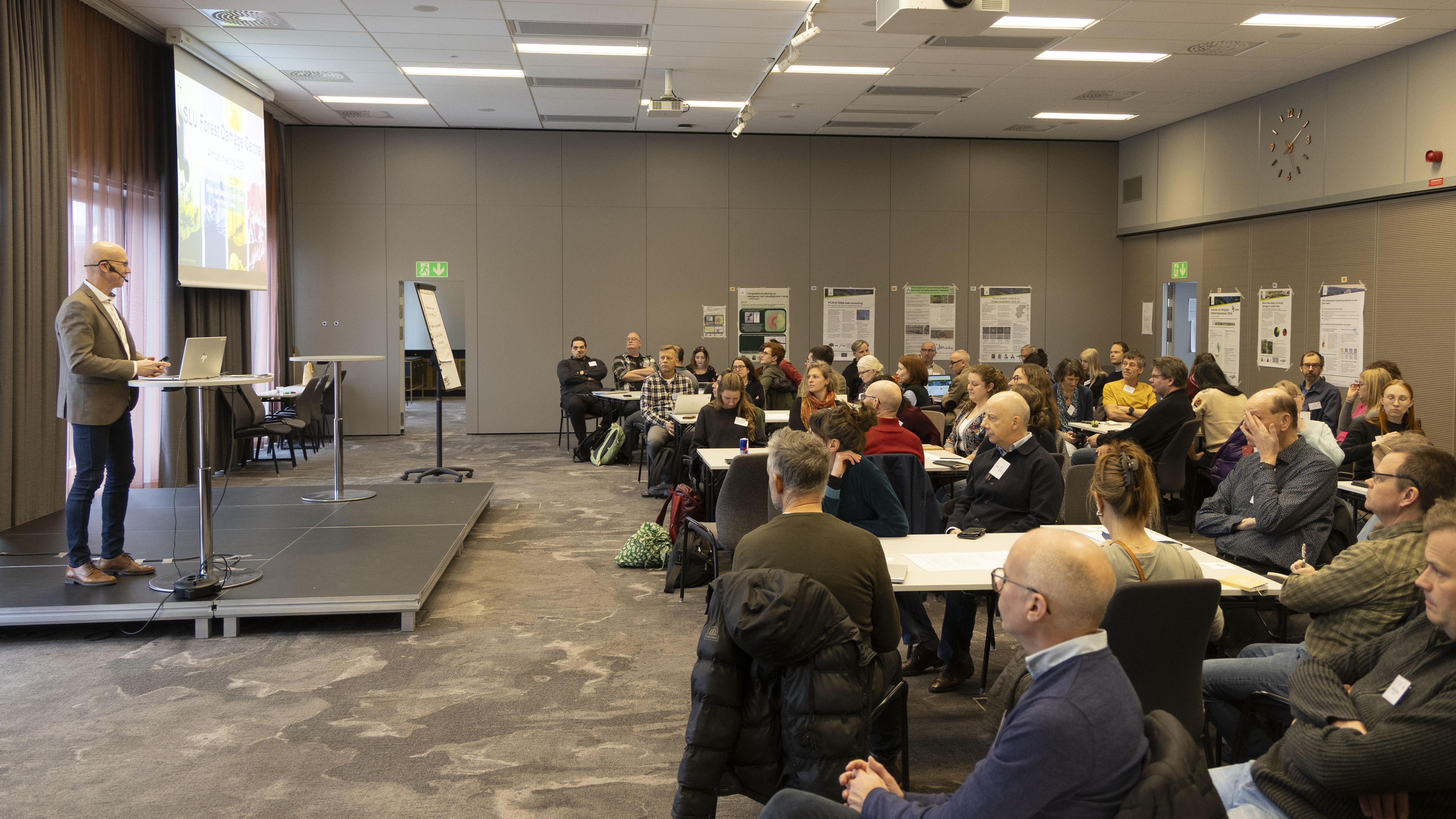 Deltagare under årsmöte. Foto. 