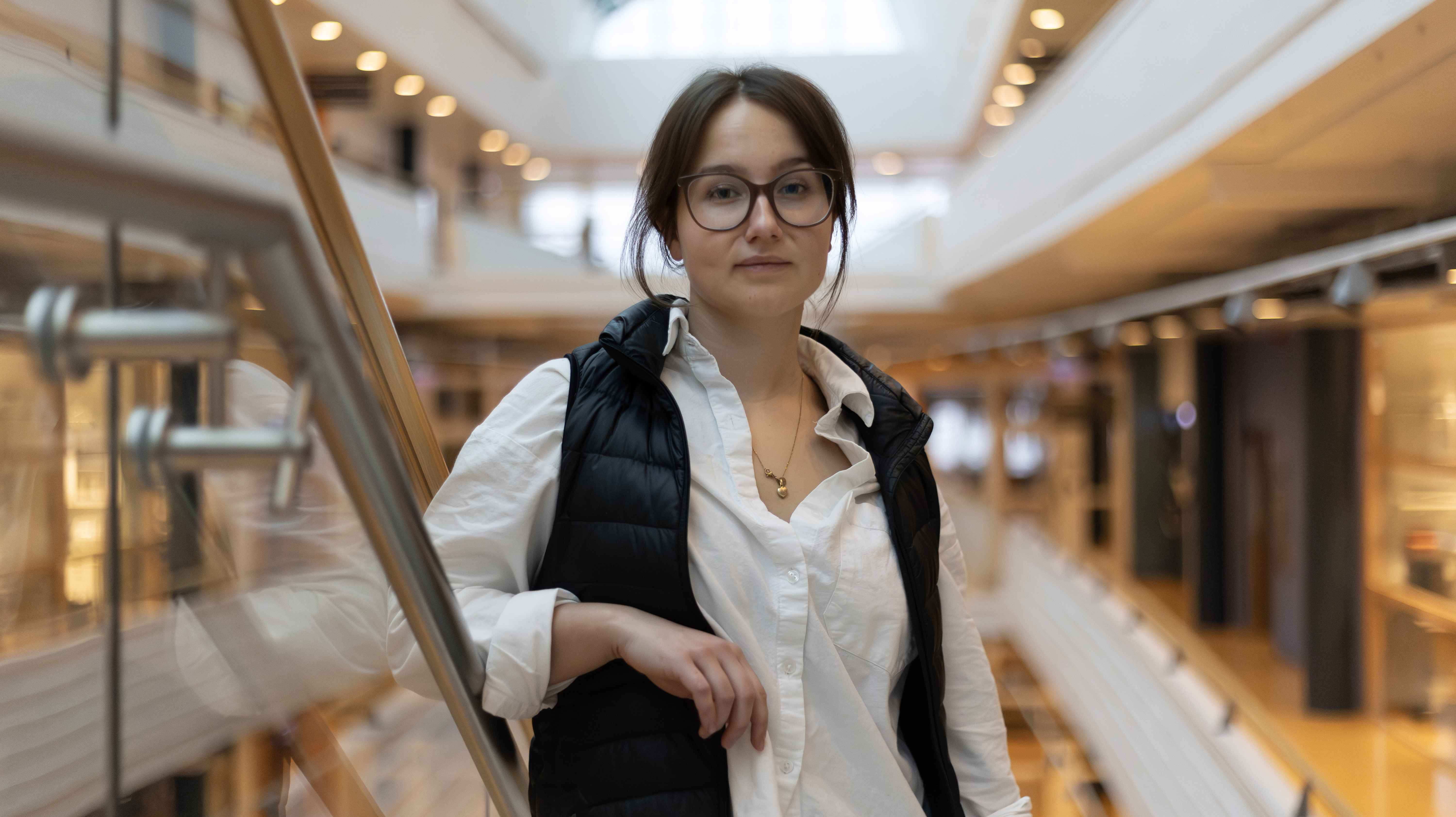 Porträttfoto av Hanna Holmqvist