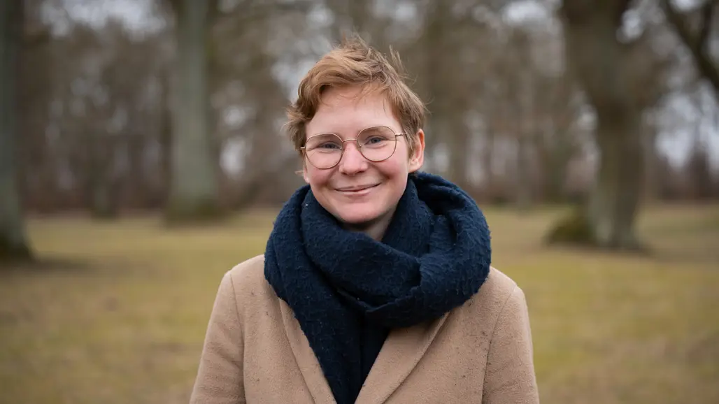 Laurène Mailhan in the Alnarp park.
