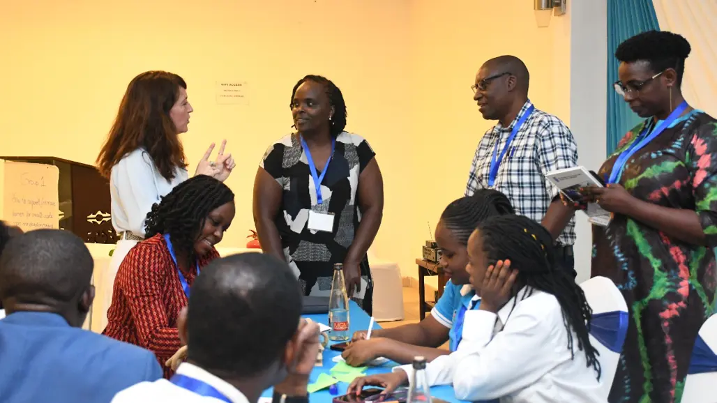 Discussions during the Science Policy Lab in Mombasa.
