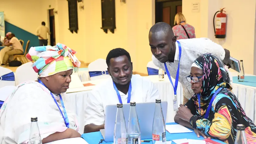Participants in Science policy Lab in Mombasa.