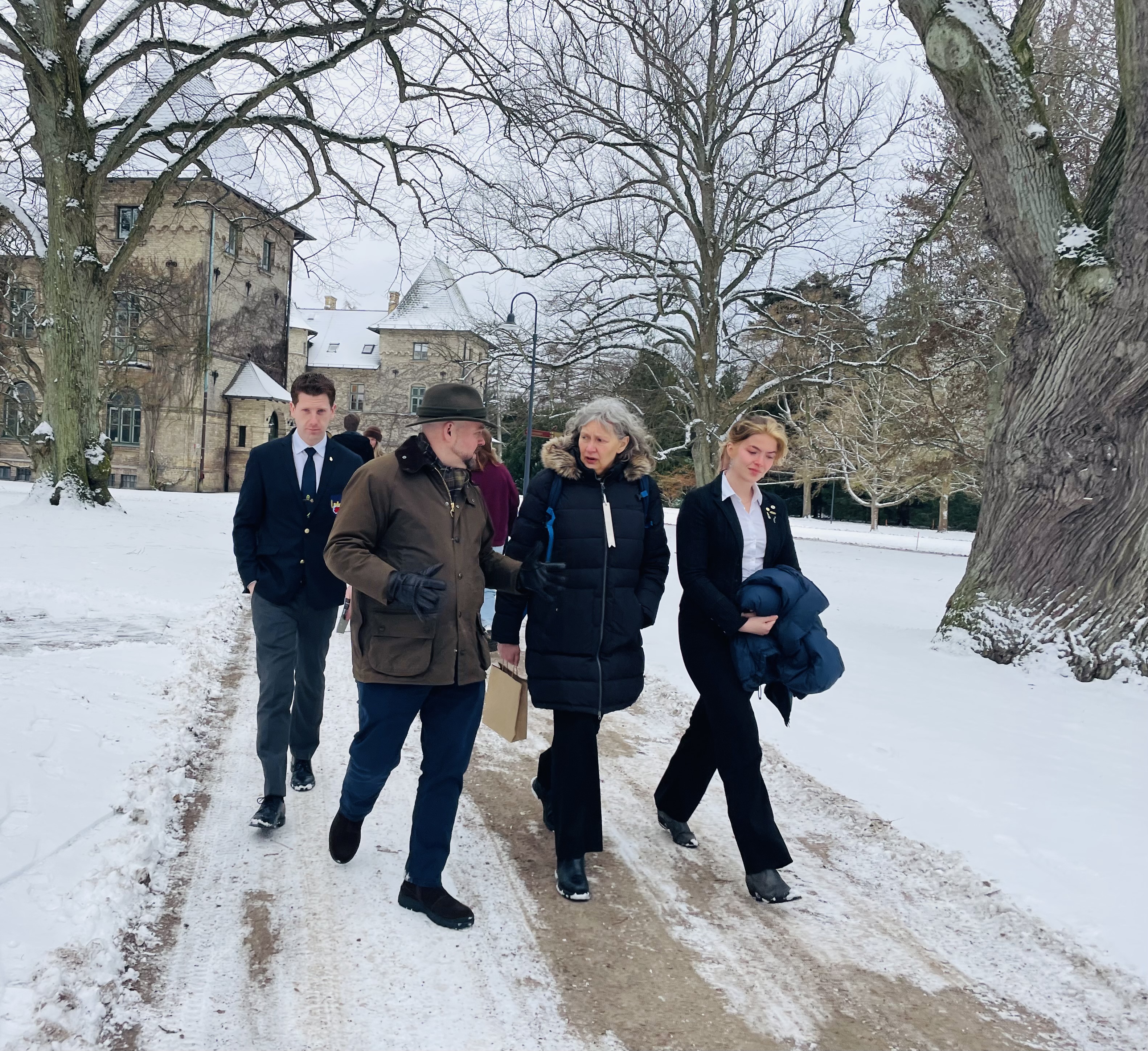 Promenad genom campus Alnarp. Foto: Erika Troeng