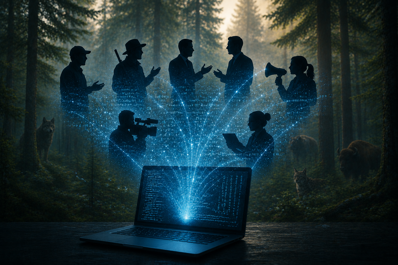 People and computer