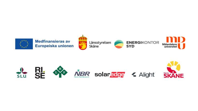 Logos för företag involverade i projektet