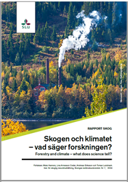 Framsida av Rapport Skog 2024:1