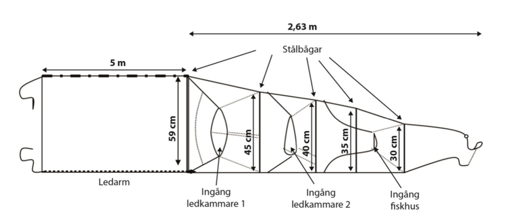 Illustration av en provfiskeryssja