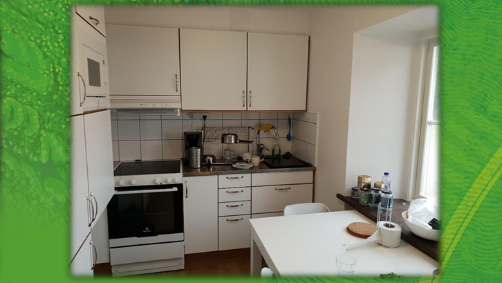 Kitchen interior in Gamlegård 5B