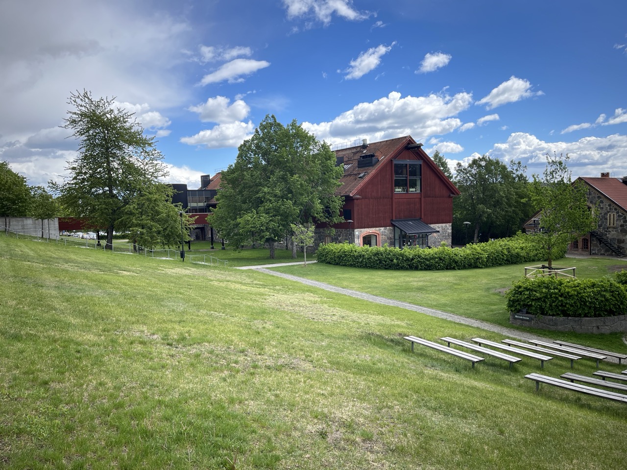Photo of "Loftet" at Ultuna.