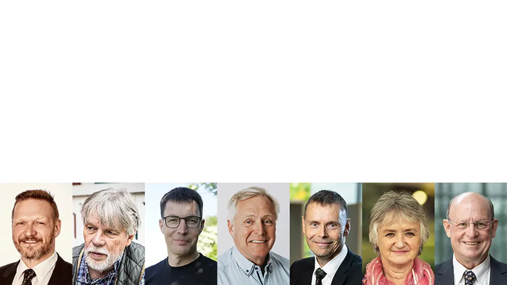 Photos of this year´s honorary doctors.