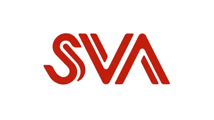 SVA logotyp.