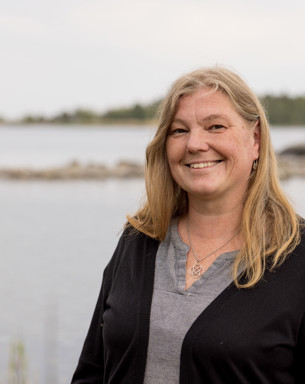 Porträttfoto av Christina Halling