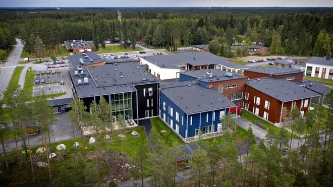 Eskoo servicecenter från ovan