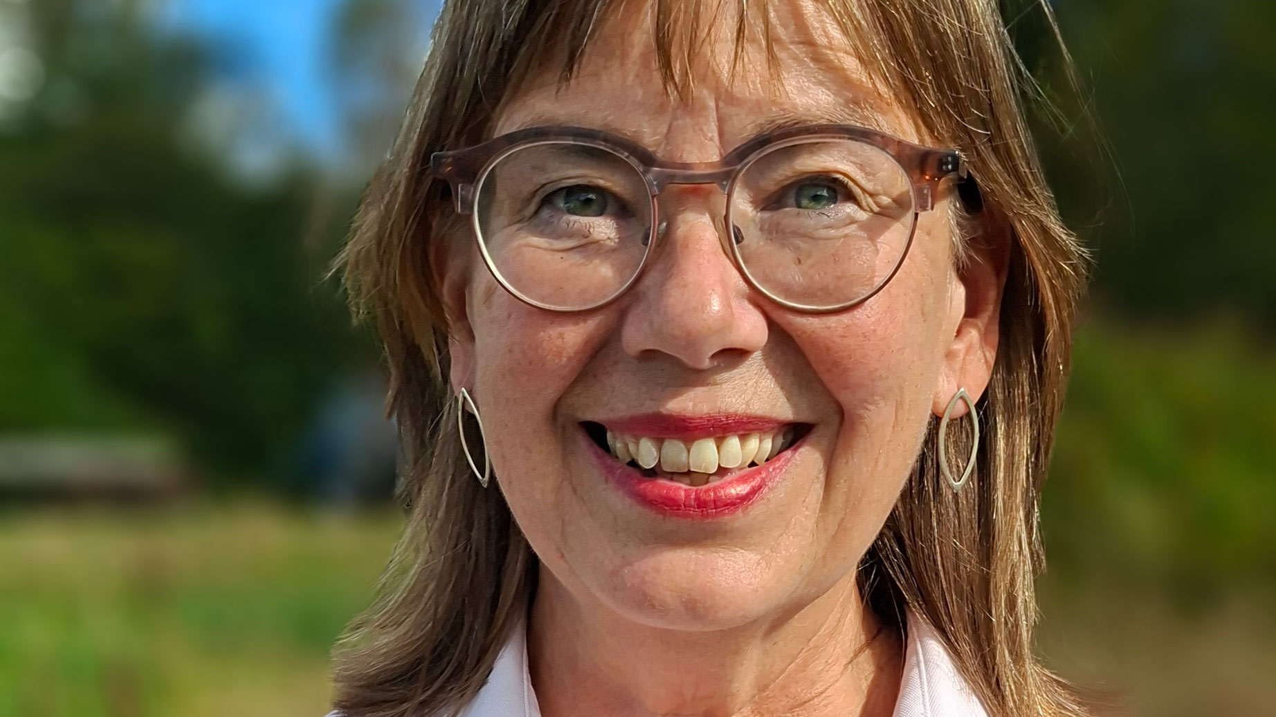 Porträttfoto av Marie Gidlund, verksamhetsledare för SLU Norra livsnoden