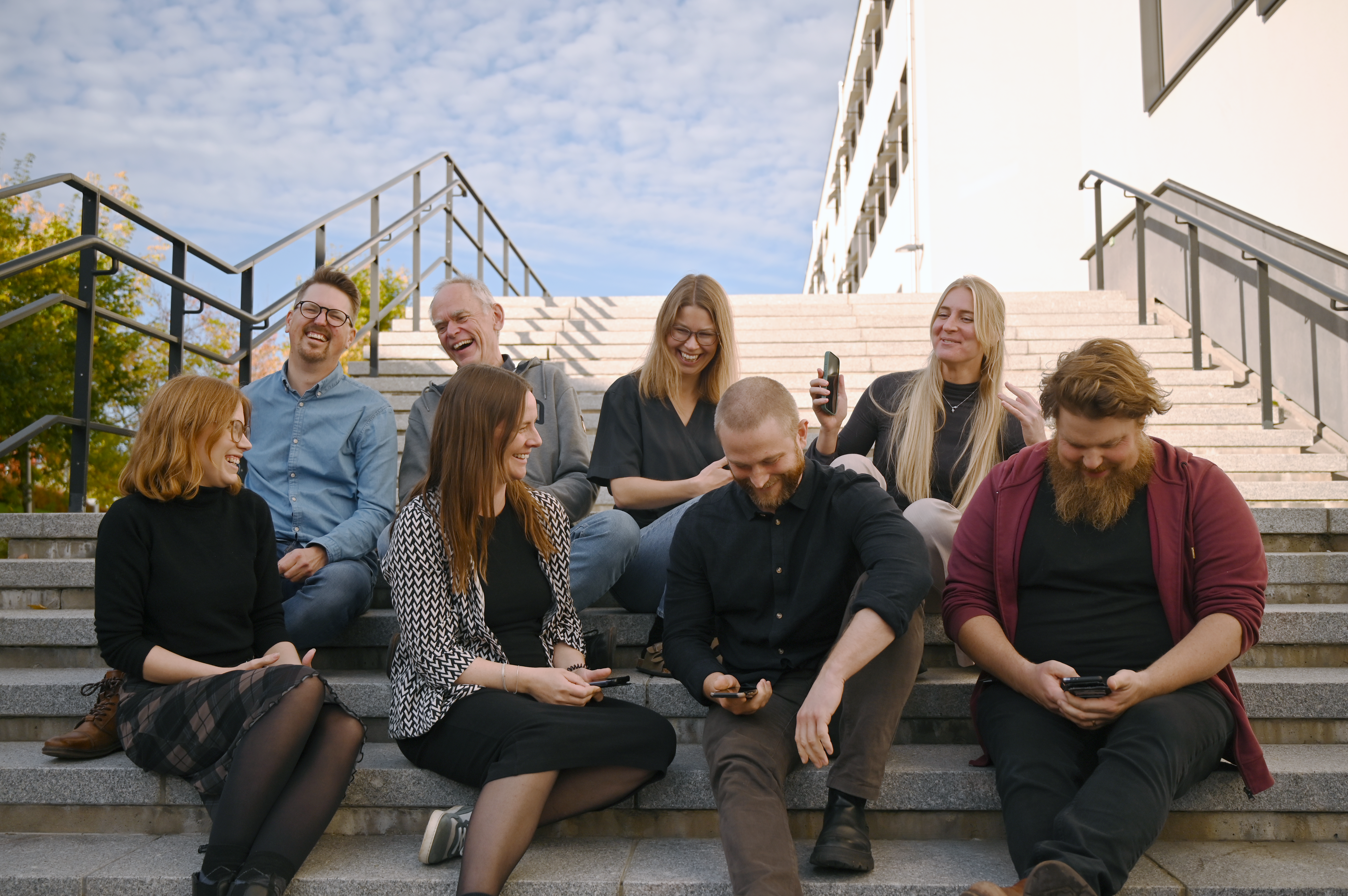 Arbetsgruppen inom Uppdrag landsbygd. Foto: David Halim, SLU