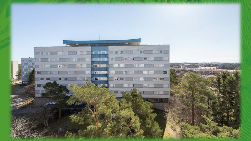 Interior of student accommodation