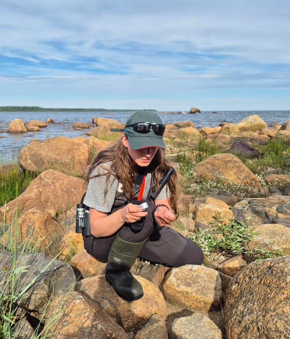Tove Lundmark, fältinventerar i NILS