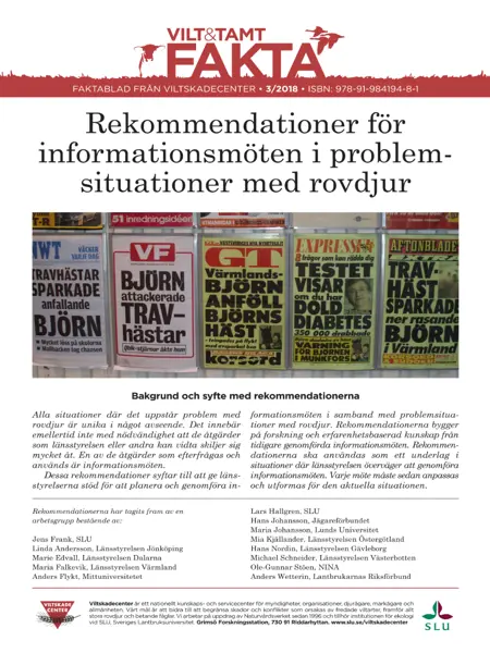 Framsida av faktabladet