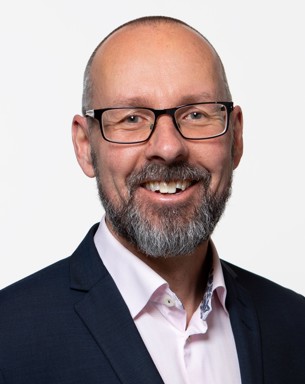 porträttfoto på Martin Melkersson