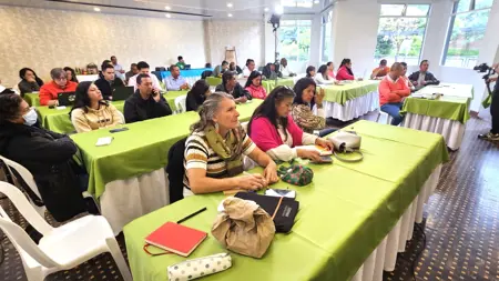 Innovation champions and researchers come together to cultivate change in local food systems in Colombia. Photo: Marie-Hélène Dabat