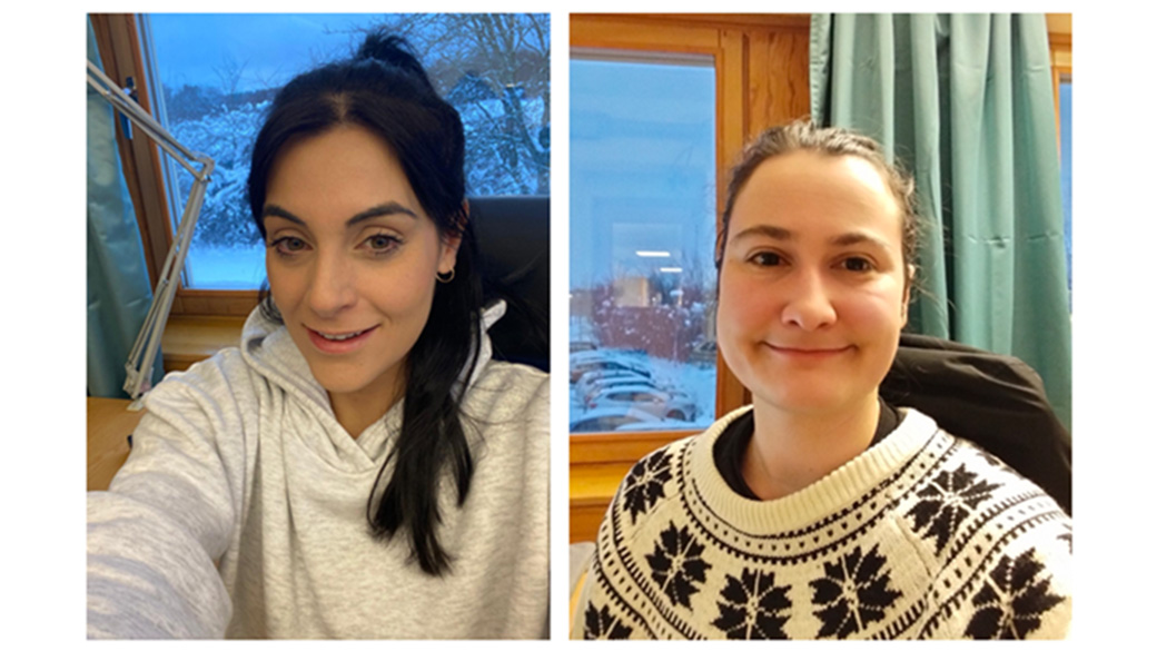 Portrait photos of Mathilde Dionisi and Gemma Clemente-Orta. 