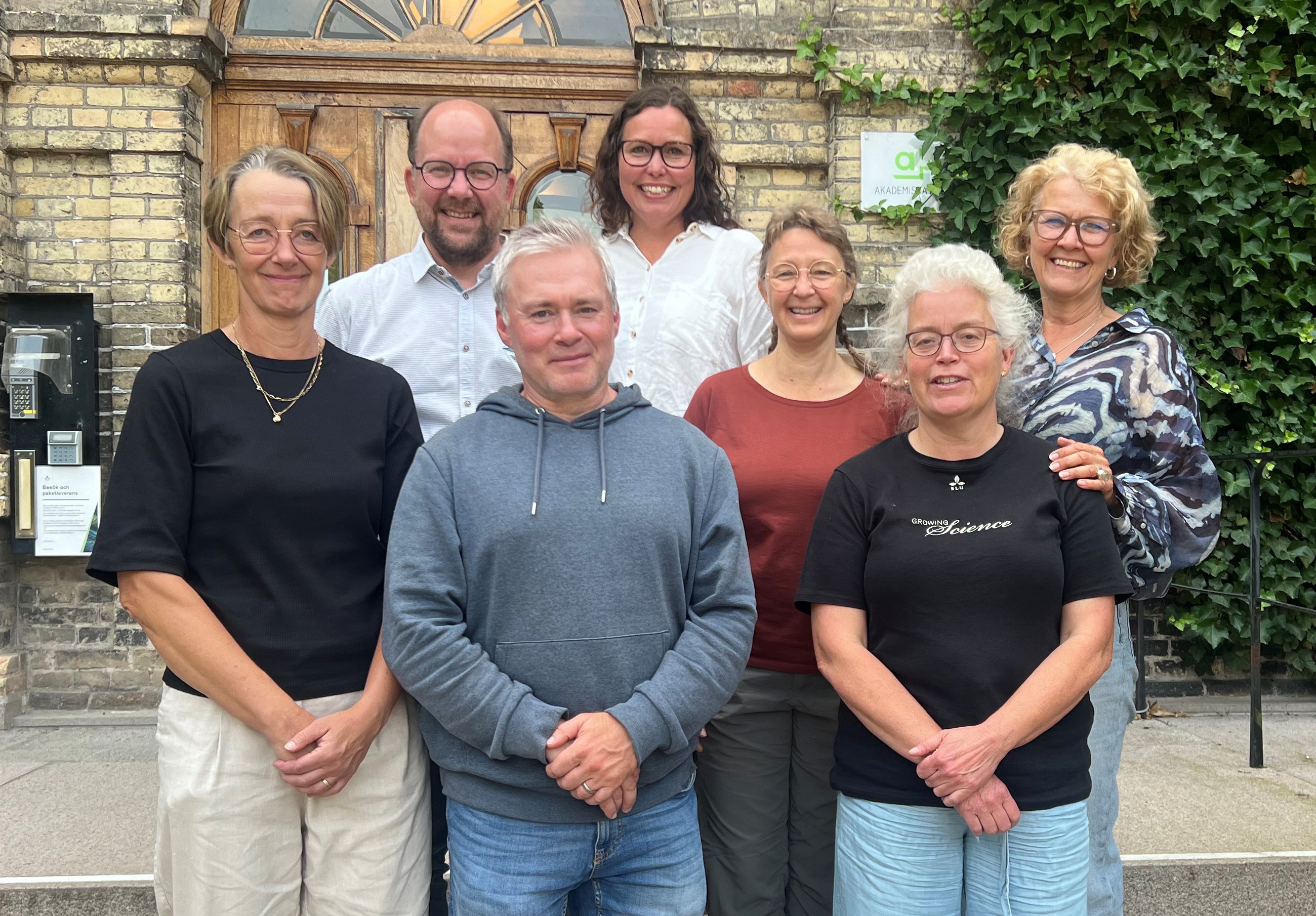 Gruppbild på medarbetarna 