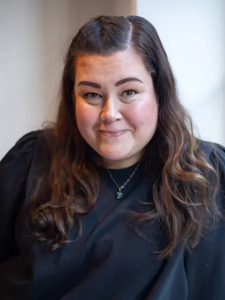 porträtt på en kvinna